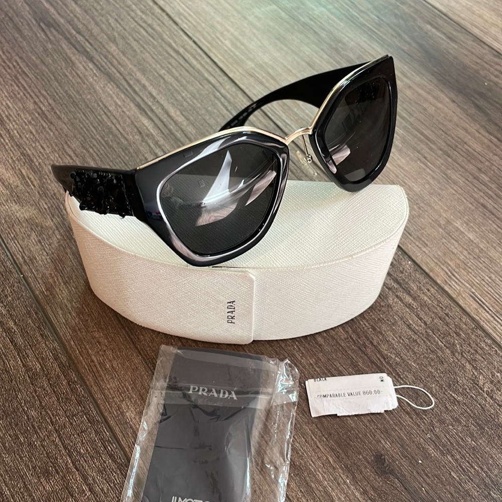 Prada Embellished Sunglasses